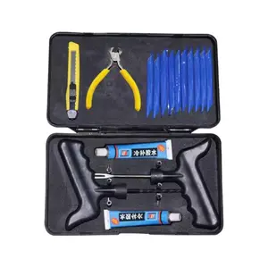 Professional Tire Repair Kit with Vulcanizing Strips for Car Motorcycle Electric Vehicle Vacuum Tires Fast Patching