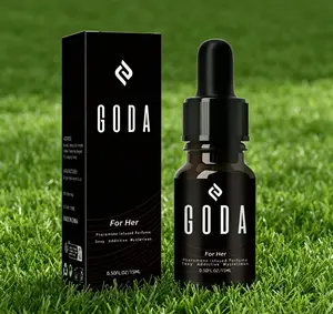GODA For Her Pheromone Perfume Oil for Women 15ml (0.50 Fl. Oz) | Long-Lasting Seductive Floral Scent with Jasmine & Rose | Sweet & Spicy Aroma, Vegan & Cruelty-Free Portable Travel Fragrance