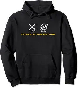 Cryptocurrency t-shirt XRP XLM Coin Control the Future Pullover Hoodie - Autumnsc Shop 31B0BR1XKGM8