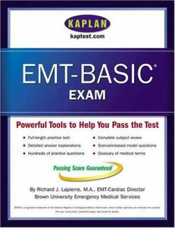 USED-Kaplan EMT Basic Exam by Richard Lapierre (Paperback)