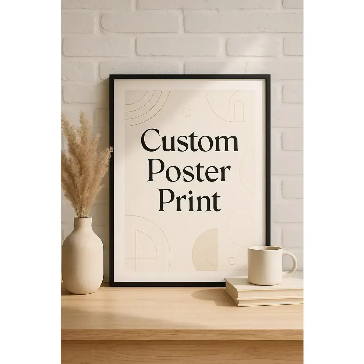 [UNFRAMED] Custom Photo Poster Print, Personalized Wall Art from Your Picture, Made to Order Home Decor Gift (Please send your photo to the shop via message within 2 hours after placing your order)