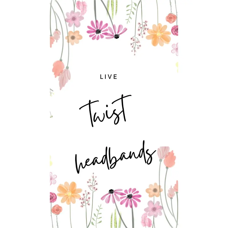 Live Pick DBP Twist Headbands
