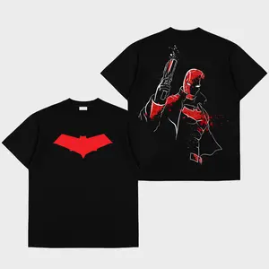 Red Hood V4 T-Shirt, Jason Todd Graphic Shirt, Robin Comic T-Shirt Fashion Cotton, Full Colors, Full Sizes, For Men, For Women