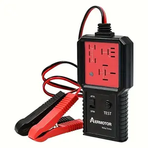 12V Automotive Relay Tester with LED Indicator Light, Automotive Electronic Relay Tester, Portable Diagnostic Tool for Car Repair
