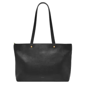 Fossil Women's Jessie Leather Top Zip Tote
