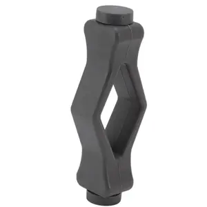 Front Load Washer Door Stopper Prevents Mold Keeping it Dry for with 3 Adhesive Magnets Sheets Black