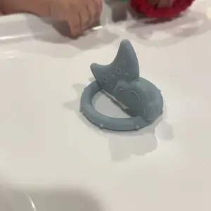 RaZberry Bites Teething Toy - Soft Silicone Teether with Patented Bumps for Soothing Gums & Emerging Teeth, Suitable for Ages 3 Months+