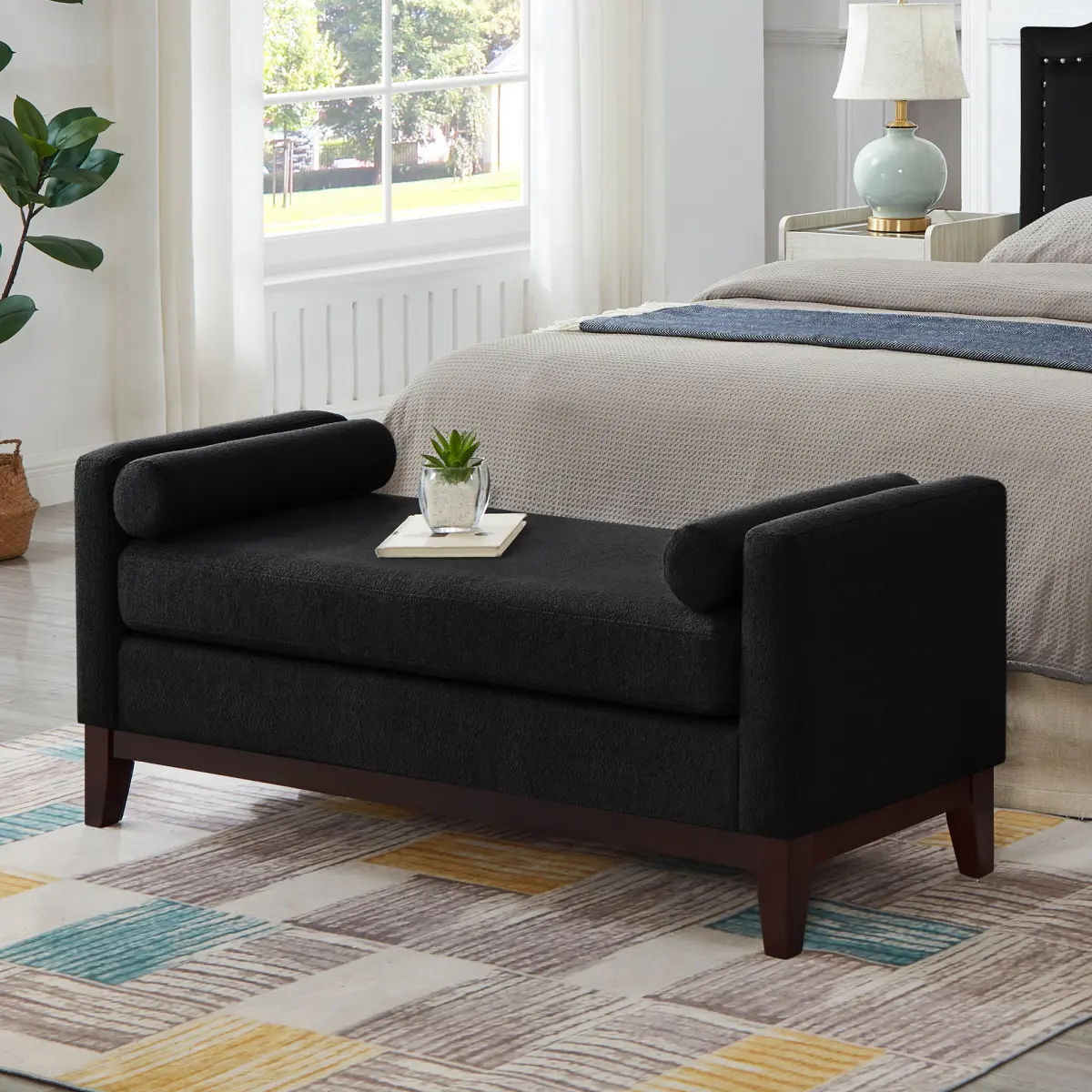 Black + Boucle + Foam