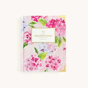2026-2027 Bookbound Weekly Simplified Planner - Blush Hydrangea