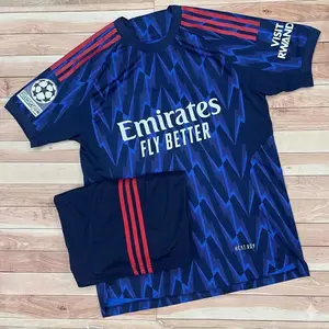 25/26 Blue Arsenal Soccer Kit – Athletic Football Jersey Set for Match Day