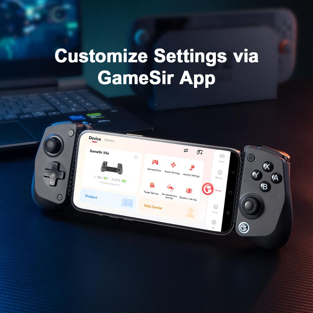 GameSir X5s Bluetooth Mobile Game Controller for Switch / Switch 2 / Android / iOS / PC