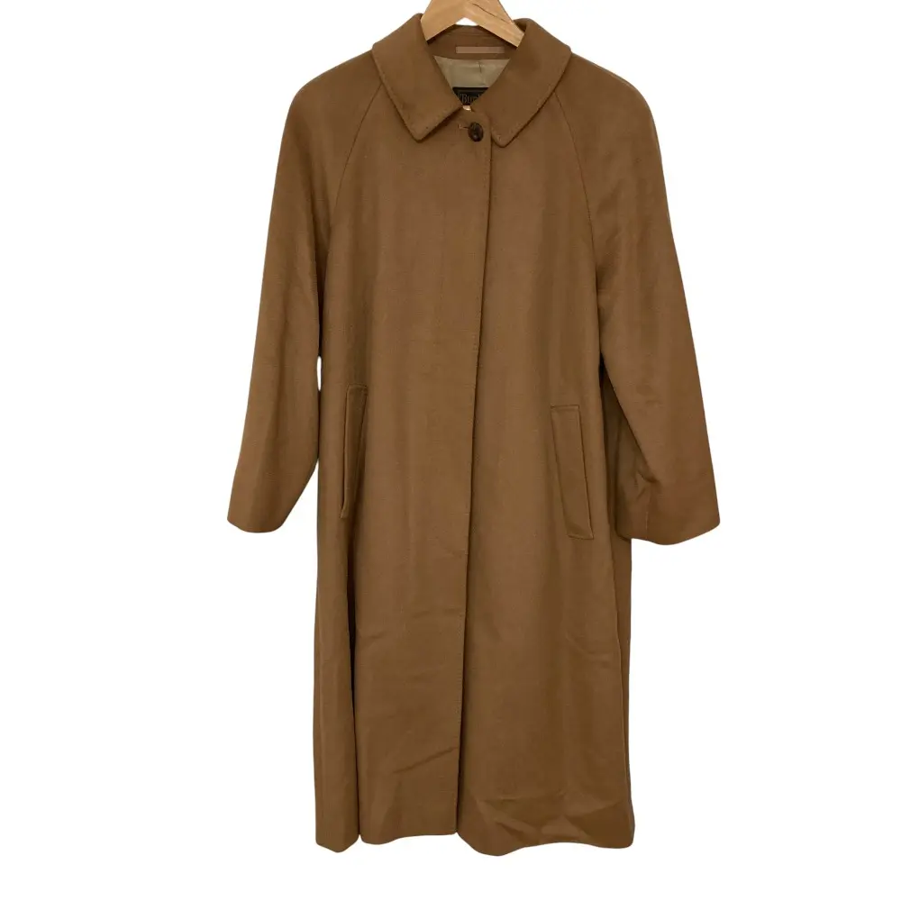 Pre-owned BURBERRY Cashmere Small Leather Goods Burberrys Single Breasted Coat