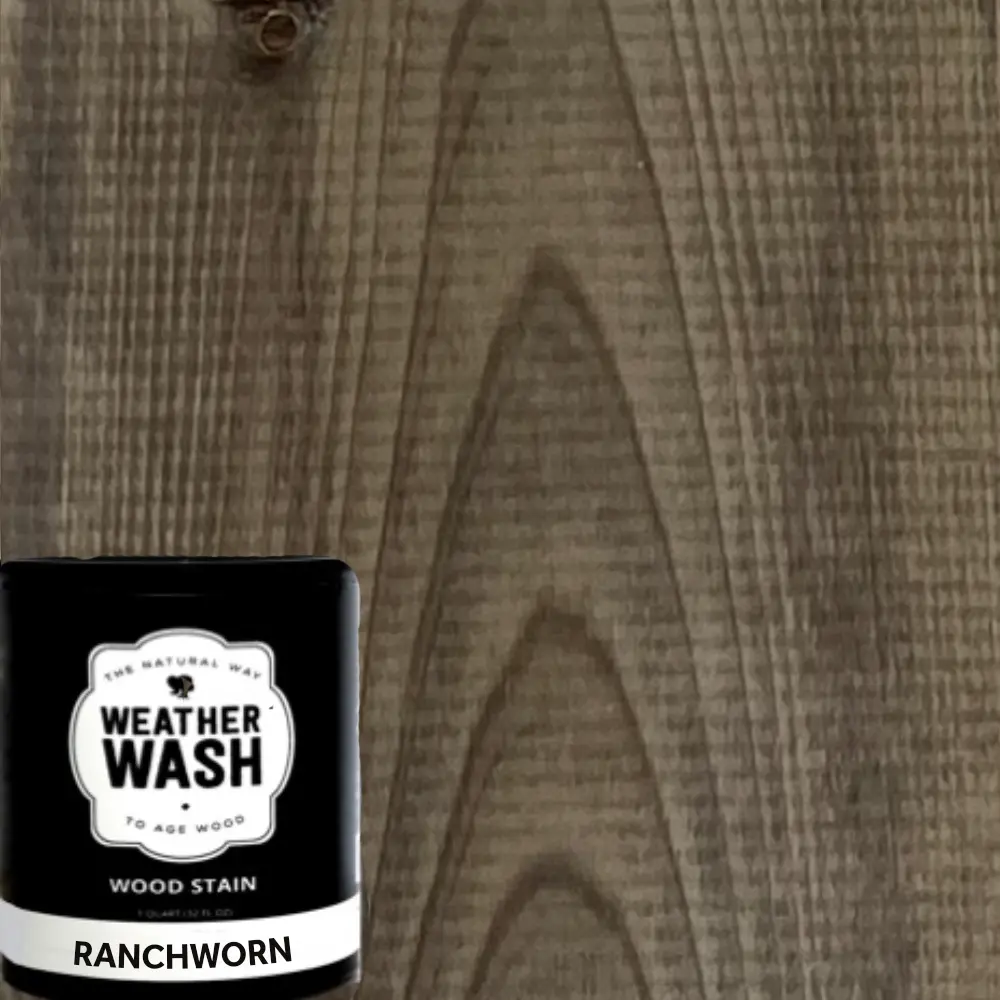 WeatherWash: RANCHWORN Aging Wood Stain