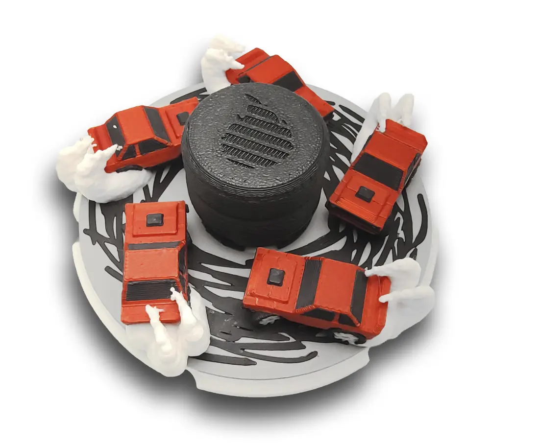 3D Drift Car Handheld Zoetrope — Please Read Product Details Before Ordering
