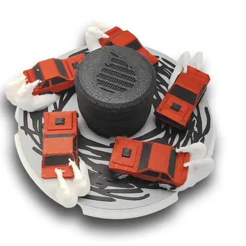 3D Drift Car Handheld Zoetrope — Please Read Product Details Before Ordering