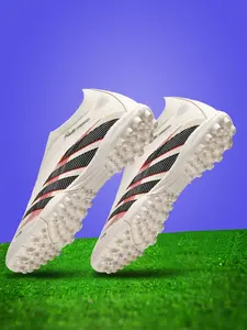 Professional Soccer Shoes TF Studs Men's Training Sneakers Outdoor Indoor Sports Shoes Durable Anti-Slip Competition Shoes Turf Shoes
