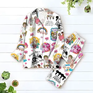Golden Girls Pajamas, Golden Girls Pajamas Set, Stay Golden Pajamas Pants, Golden Girls Holiday Pajamas, Stay Golden Girls Women Pajama