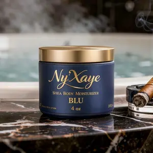 Ny’Xaye BLU (Men's) Whipped Body Butter Deep Hydration Blu Body Butter 4 oz