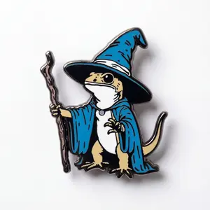 Lizard Wizard Pin