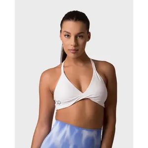 PWG x CC Knitted Sports Bra - White