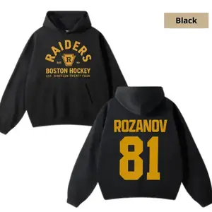 Retro hooded shirt, team sports shirt, romantic ice hockey shirt, unisex movie-inspired GARMENTARY