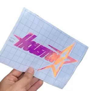 Houston with Star Decal - Customizable Decal for Home Decor, Featuring Colorful Designs and "Houston" Text