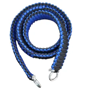 BLUE AND BLACK PARACORD STRAP