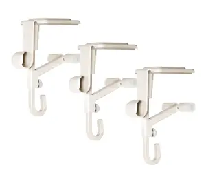 Village Lighting Garland and Stocking Mantle Hanger - 3 Pack