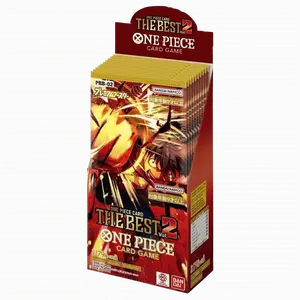 PRB 02 The Best One Piece Booster Box of Japanese cards
