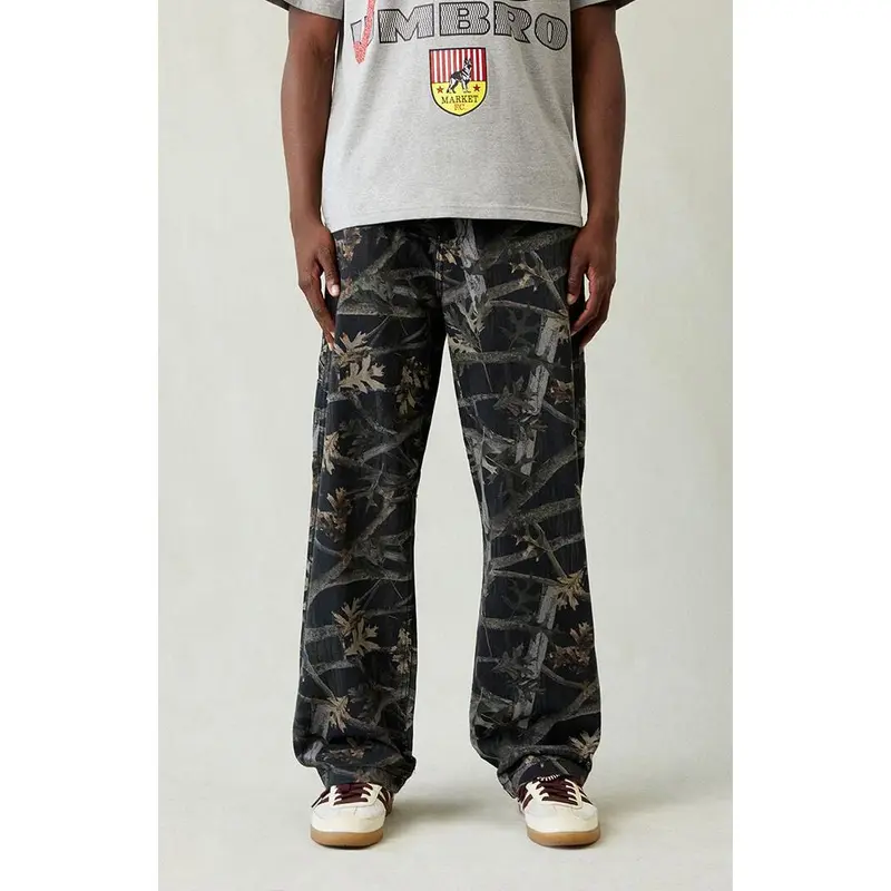 Pacsun Men's Dylan Baggy Jeans Carpenter Tree Camo
