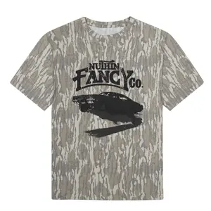 Nuthin fancy Mossy Oak Original Bottomland Camo T-Shirt Unique Gifts For Husband , Vintage Bottomland T Shirt