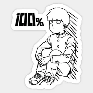 Mob Psycho 100-- Stickers