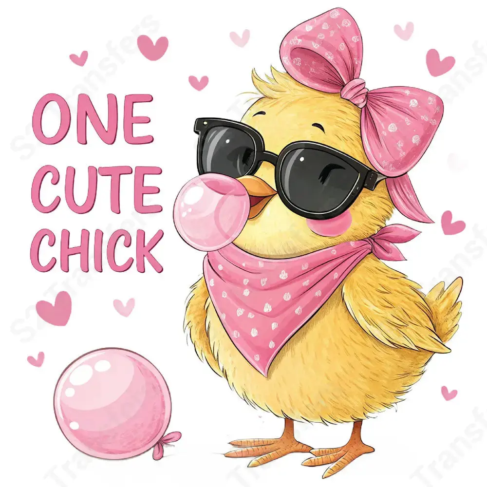 One Cute Chick - DTF Transfer