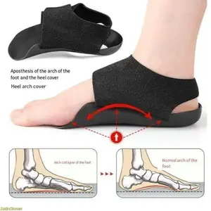 Orthotic Insoles, Foot Pain Relief Insole, Arch Support Cushioned Insert With Professional Elastic Fabric And Soft Gel Padding, Effective Relief For Plantar Fasciitis And Flat Foot Discomfort for Athletic Sneakers, Casual Footwear And Daily Walking Use