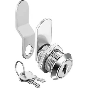 Truck Tool Lock with Keys 5/8 inch Toolbox Lock Replacement for Trailer RV Boxes Mailboxes