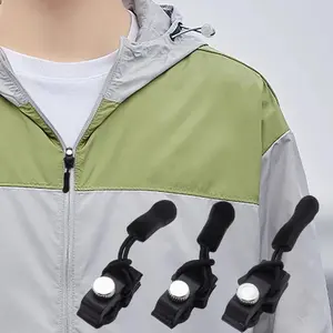 Zipper Repair Kit, 3 Counts/set Universal Replacement Zipper Accessories, Removable Zipper, Detachable Zipper Head for Backpack Coat, Universal Compatibility Multipurpose Utility Sewing Accessories