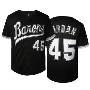 Men's Baseball Jersey,#45 ,Unisex Hip Hop Clothes,Baseball Jersey Shirts for Party Baseball Gift Football Uniform Sporty Breathable Training Mesh