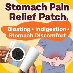 Always keep stomach soothing patches handy—gentle topical patches for abdominal bloating, pain, and intestinal cramps; soothe discomfort; suitable for both adults and children; external stomach care patch.