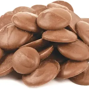 KIDU Merckens Melting Chocolate 16 Oz Bulk 1 Pound Choose between 4 options; Milk Chocolate, Dark Chocolate, Super White Chocolate and White Chocolate