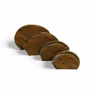 Light Brown 4-in-1 Makeup Bags