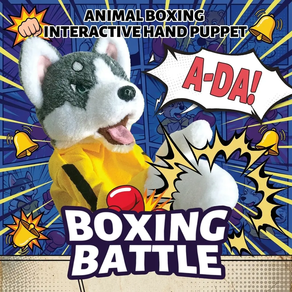 Bruce Lee-Style Colorful Interactive Animal Boxing Hand Puppet - 2026 Top-Selling DIY Specialty Toy for Kids' Fun Play