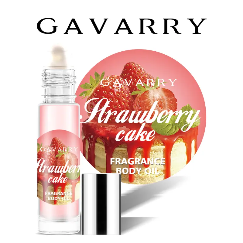 GAVARRY Women's perfume Eau De Toilette(EDT) / Strawberry&Honey&Chocolate&Cream / Lasting Fragrance&Nature / Alcohol-free / 0.34 Oz*4PCS