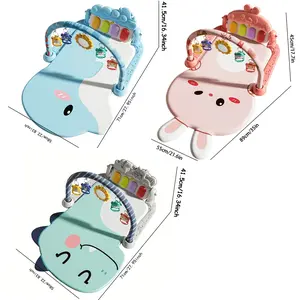 Baby Kick Piano Mat with Music Fun, Soft Fitness Pad for Infants, Interactive Toy for Home Games, Camping, Christmas Gift