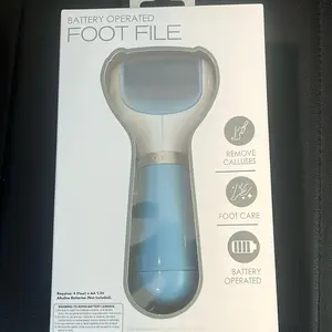 Battery operated foot file
