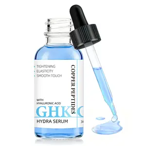 Copper Peptide Facial Moisturizing Serum, Contains Hyaluronic Acid, 30ML, Firming Deep Hydration, Hydrating Firming, Smooth Brightening, Suitable for All Skin Types