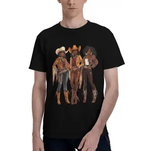 Black African American Cowgirl Western Country Texas Rodeo T-Shirt