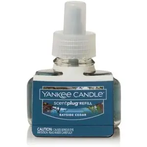 Yankee Candle Scent Plug Refill, Bayside Cedar (Pack of 6) Yankee Candle Company