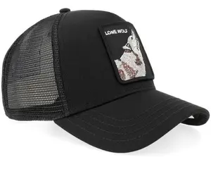 Lone Wolf Snapback Cap, Unisex High quality embroidered hat