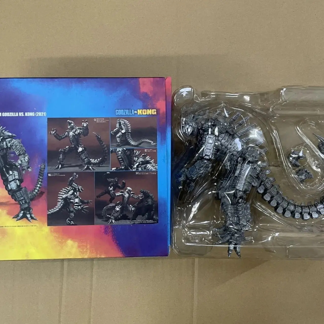 KO Mechagodzilla PVC Anime Action Figure Godzilla Vs Kong Giant Gojira Movable Joints Model Dolls Toys Collectible  Gift