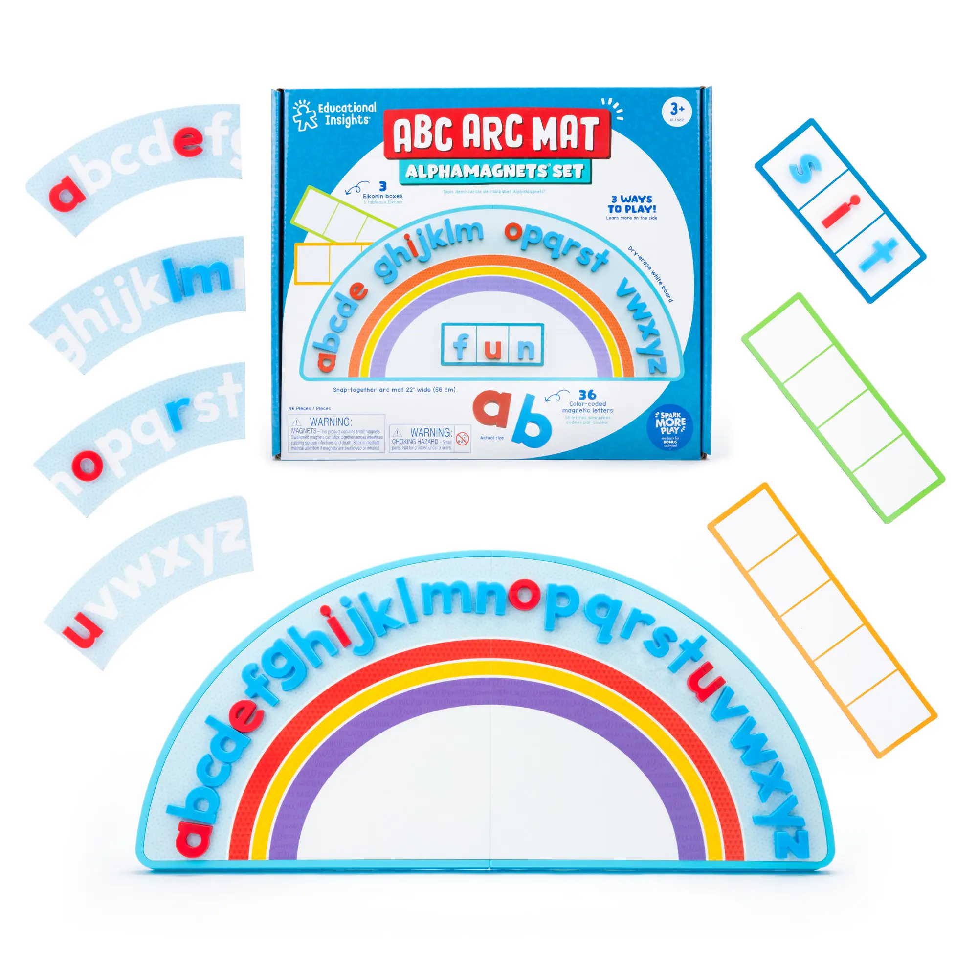 ABC Educational Insights Arc Mat Ages 3+ Ideal for Learning and Creative Play